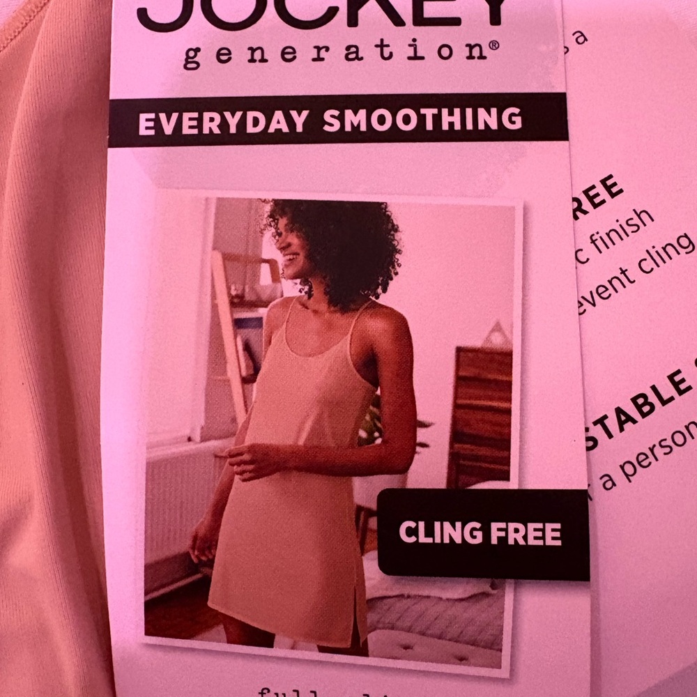 Jockey Generation Women’s Everyday Smoothing Full Slip - Tan XL